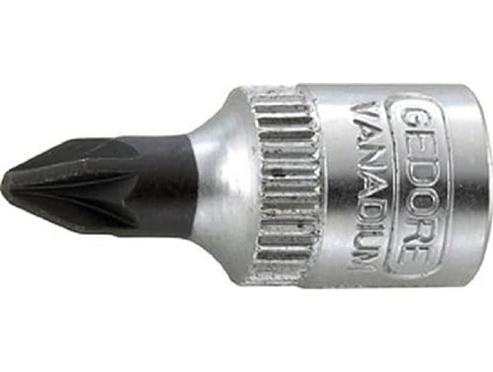 Gedore IKS 20 PZD 2 schroevendraaierbit 1/4 inch, PZ 2