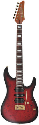 Ibanez KIKO300-RRT Kiko Loureiro Ruby Red Sunburst Flat