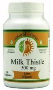 Nutriforce Milk Thistle 500mg Milk Thistle. 60cap.