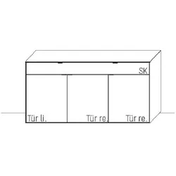 Wöstmann WM 2380 Sideboard 2860