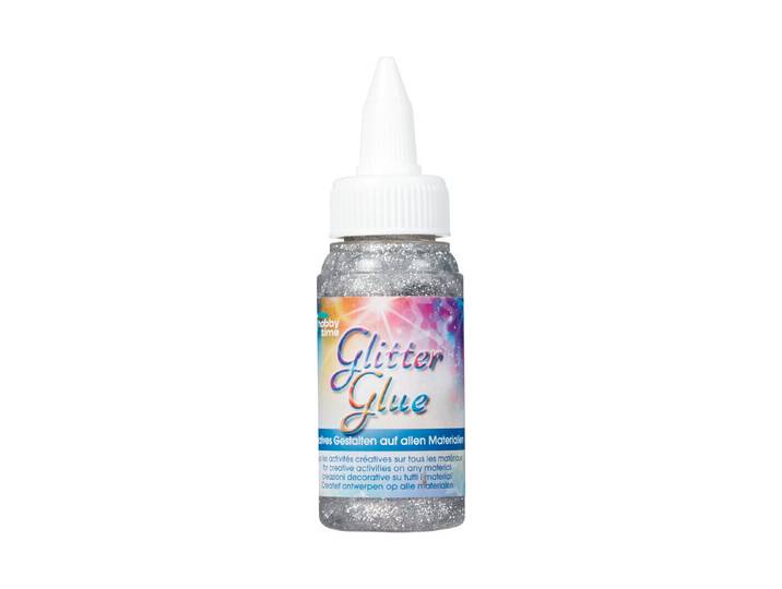 Glorex Glitterglue Dosierverschluss Silber 60 ml