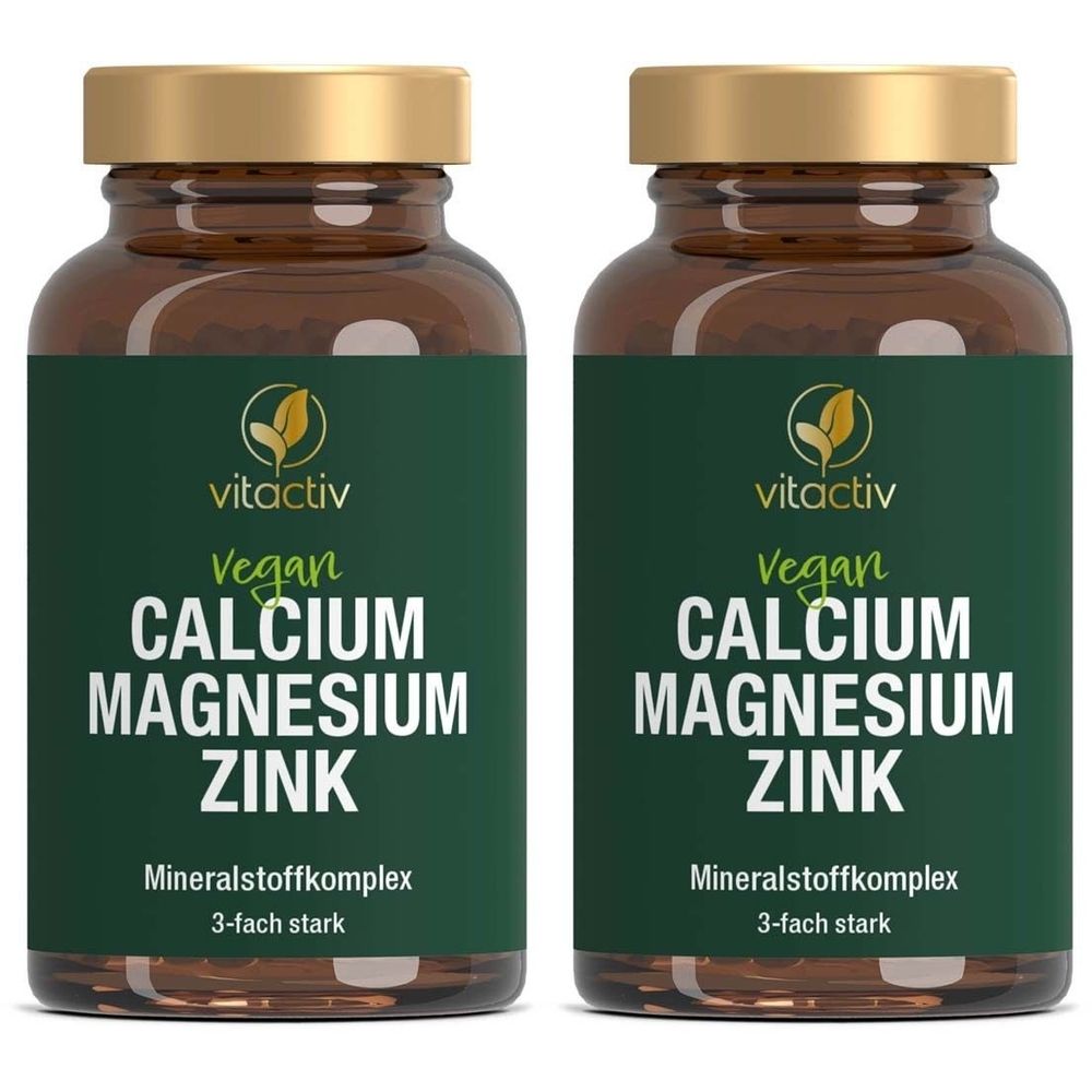 CALCIUM+MAGNESIUM+Zink Tabletten 2x 2x100 St