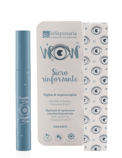 La Saponaria Wow Wimpern- und Augenbrauen-Stärkungsserum 10 ml