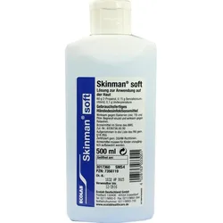 SKINMAN soft Händedesinfektion Spenderflasche 500 ml Lösung