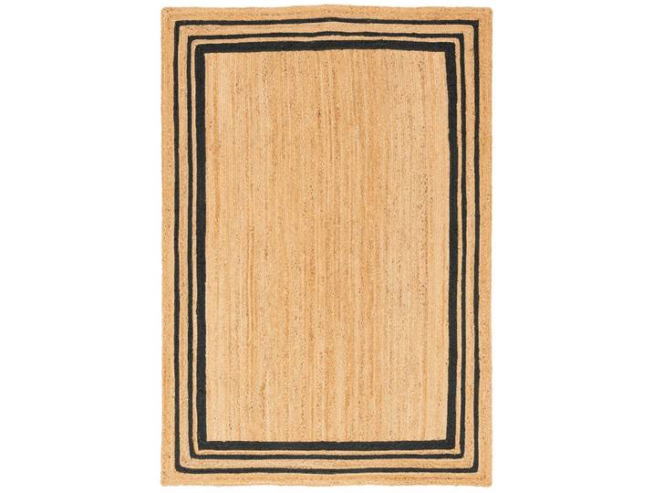 NATURFASER TEPPICH JUTE SALSA BORDÜRE