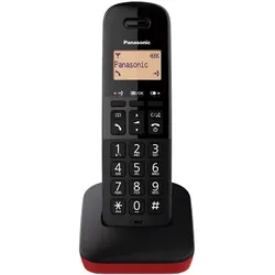 Panasonic KX-TGB610JTR, Telefon, Schwarz, Rot