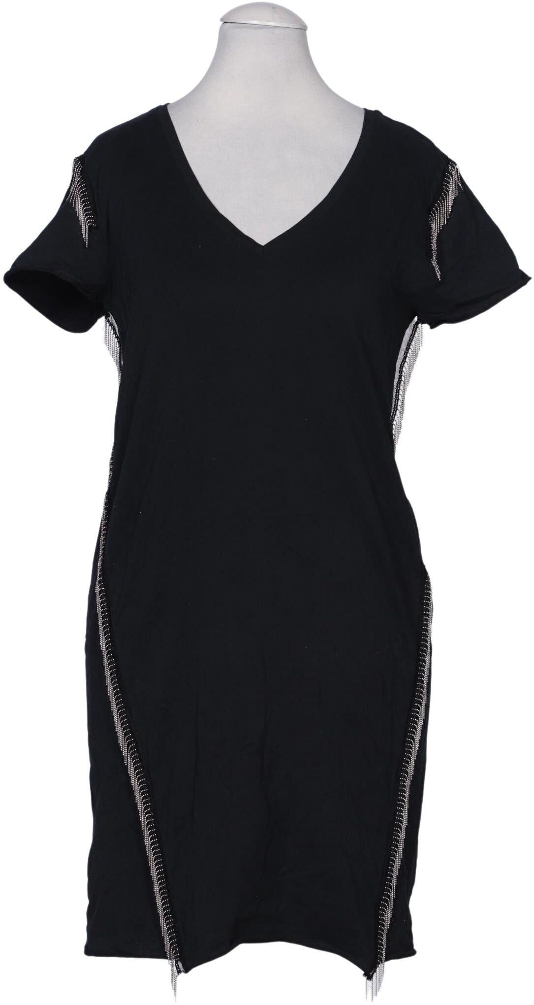 All Saints Damen Kleid, Schwarz, Gr. XS, Baumwolle - Second Hand