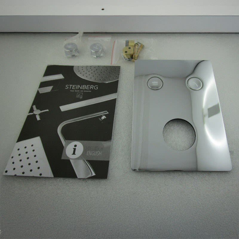 Steinberg Sensual Rain replacement cover plate for pushtronic single lever mixer 390.2221