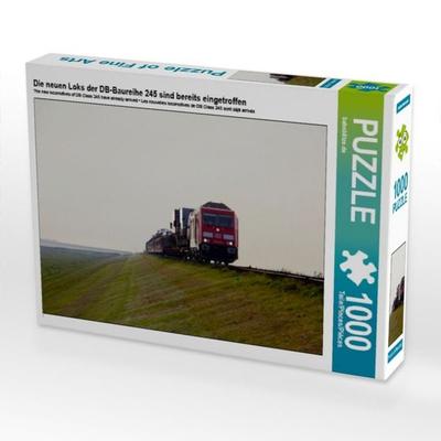 CALVENDO Puzzle Die neuen Loks der DB-Baureihe 245 sind bereits eingetroffen 1000 Teile Puzzle quer | 1000 Teile Lege-Größe 64 × 48 cm Foto-Puzzle für