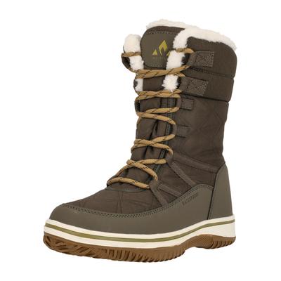 Stiefel WHISTLER "Aziel", Damen, Gr. 36, braun (braun, grün), Kunstfaser, Lederimitat, Schuhe Stiefel, mit griffiger Allwetter-Sohle