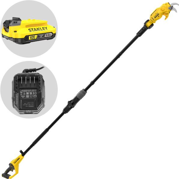 Stanley Fatmax SFMCPP632D1-QW - Svettatoio a batteria - 240 cm - 18V 2.0Ah - Diametro di taglio 32mm