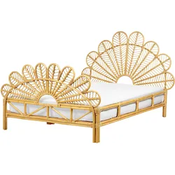 DOPPELBETT 140/200cm Heller Holzfarbton Florentine