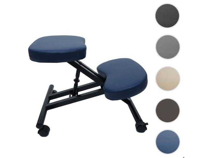 Chaise à genoux HWC-E10 bleue