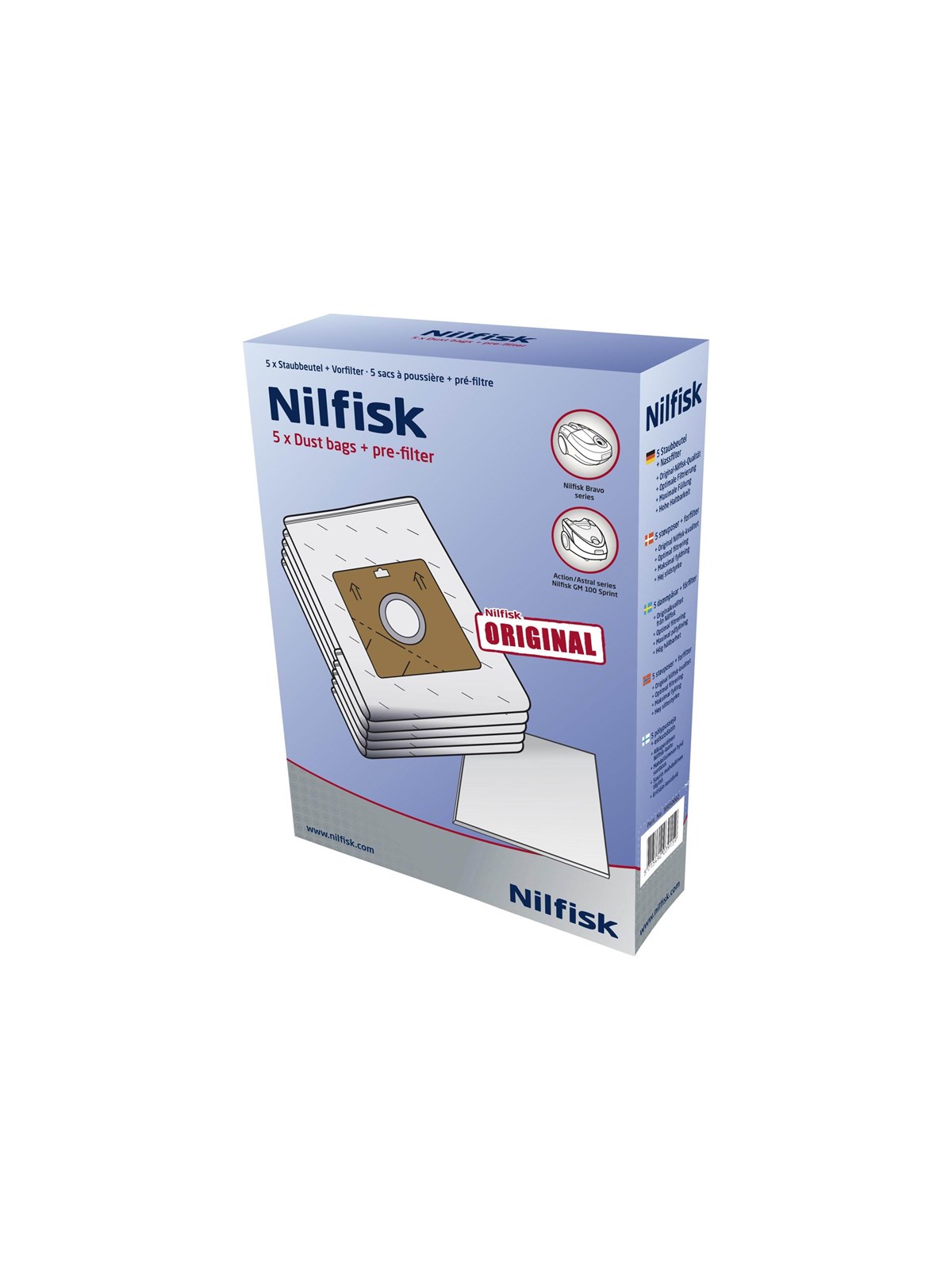 Nilfisk vacuum Reiniger Zubehör Kit