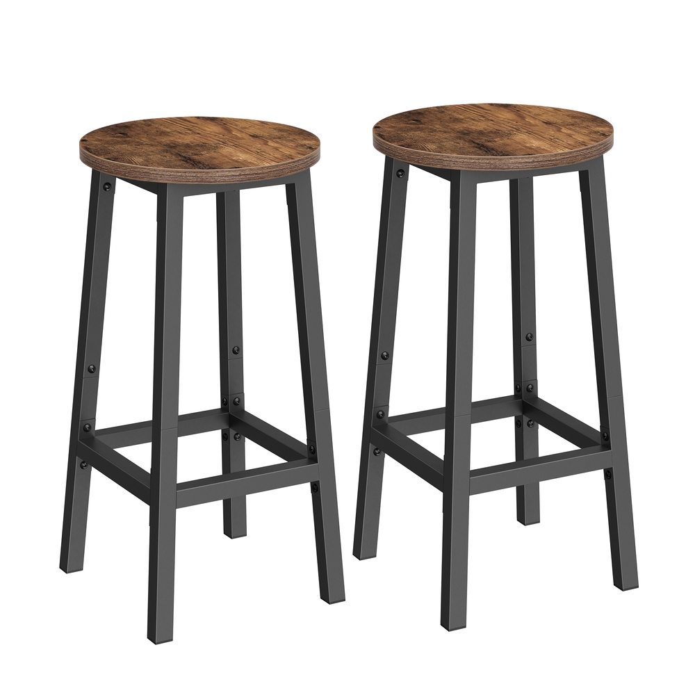 VASAGLE Barhocker mit Stahlgestell B34LBC32X