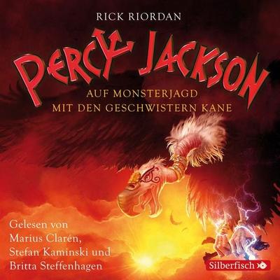 Percy Jackson - Auf Monsterjagd mit den Geschwistern Kane - Rick Riordan, CD, 9783867423403