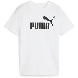 PUMA Essentials No. 1 Logo T-Shirt Jungen 02 - PUMA white 152