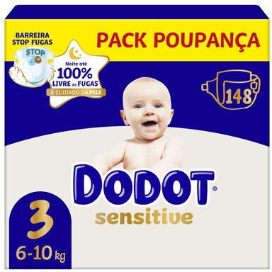 Dodot Sensitive 6-10 kg T3 148 un