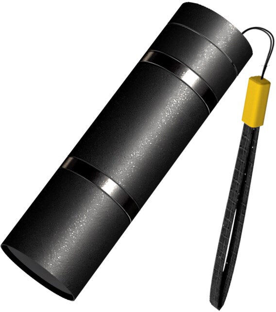 Vivanco Lommelygte 1W 80lm m. Strop - Sort