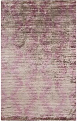 Livabliss Hand-Knotted Brian Stripe Viscose Area Rug - 5' x 8' - 5' x 8'