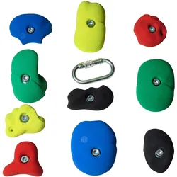 Sport-Thieme, Klettergriffe, (Mehrfarbig)