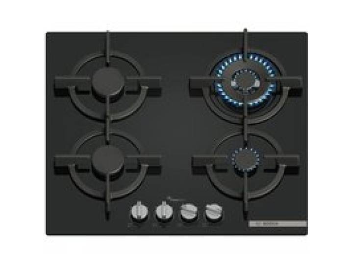 Plaque à Gaz Bosch Serie 6 4 Zones 8000W Noir - PPH6A6I10