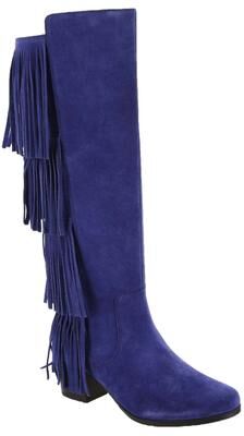 Masseys Cassie - Womens 9.5 Blue Boot Medium