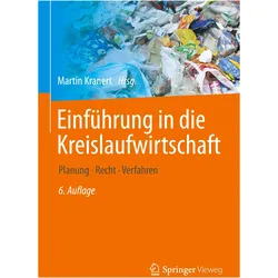 Einführung in die Kreislaufwirtschaft, Fachbücher von Martin Kranert