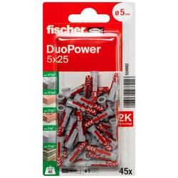 Fischer 534992 DuoPower 5 x 25 K NV 2-Komponenten-Dübel 25 mm 5 mm 1 Set