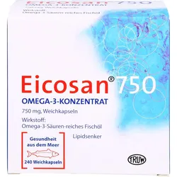 Eicosan 750 Omega-3-Konzentrat 240 ST