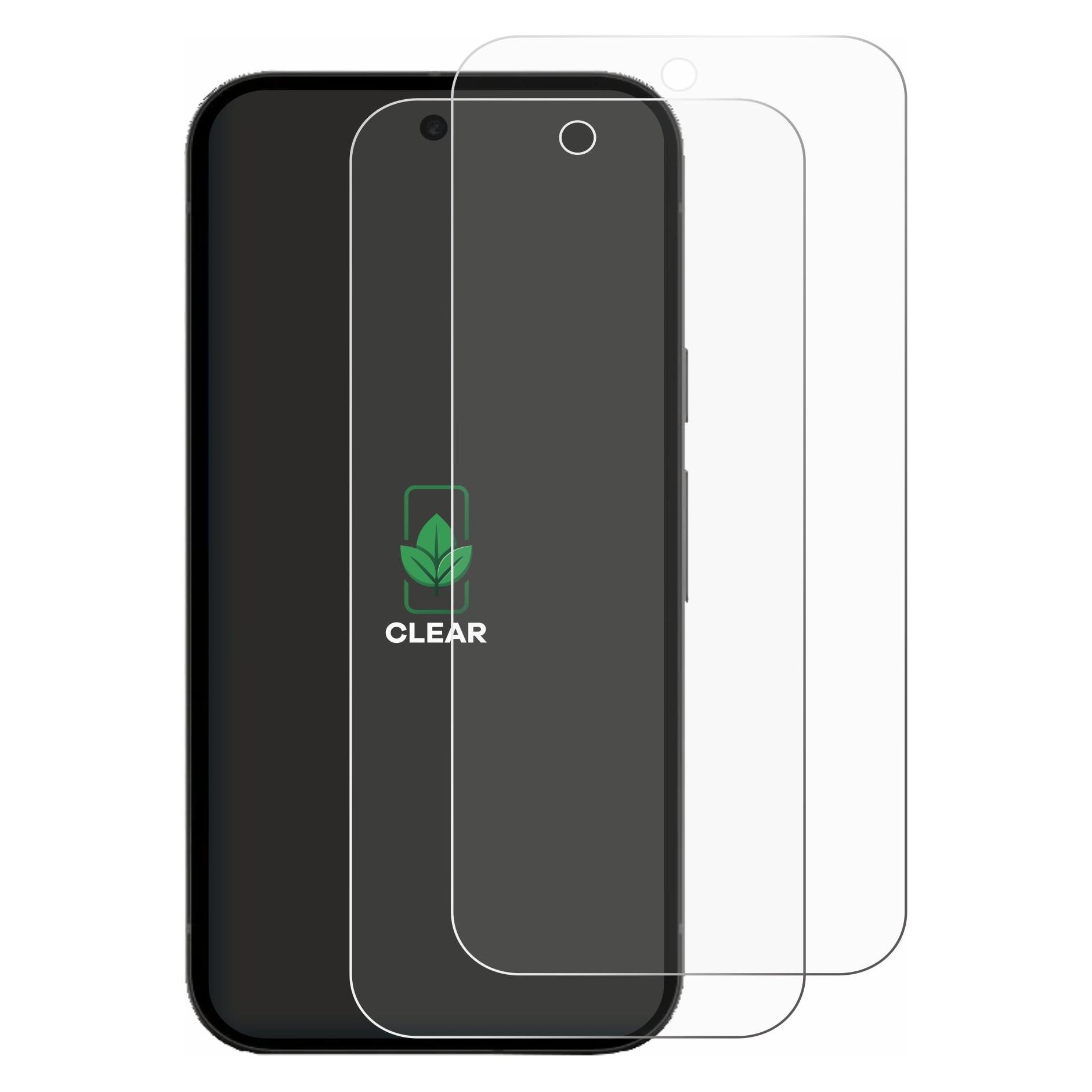 ScreenLeaf Schutzfolie für Google Pixel 10a (case-friendly) Displayschutz Display Schutz Folie Klar (2 Stk., Google Pixel 10a) (6162733)