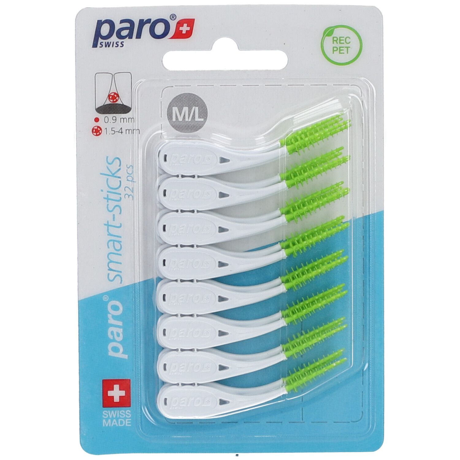 Paro smart-sticks M/L 32 Stk St Zahnstocher