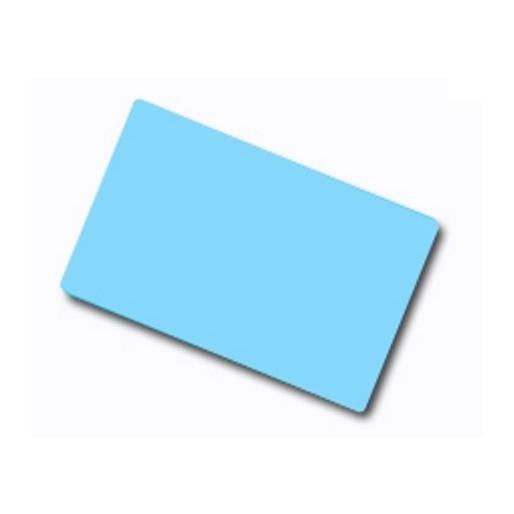 Artdev Plastikkarte - 86 x 54mm, 30mil, 0.76mm (blanko) - hellblau (KARTEN-BLANKO-HELLBLAU)