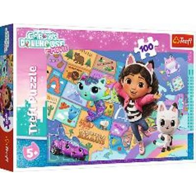 Puzzle 100 – Gabby's Dollhouse der Film