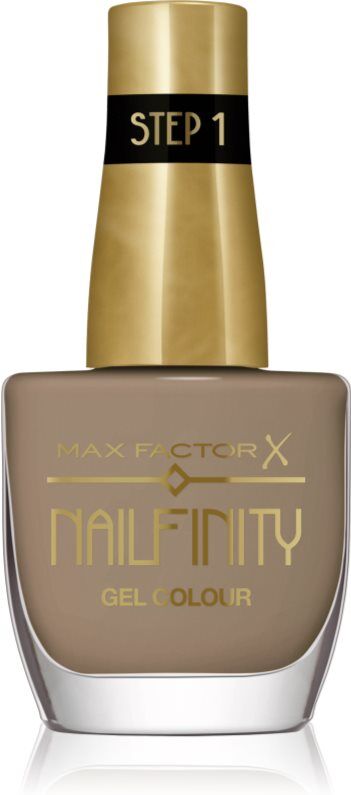 Max Factor Nailfinity Gel Colour gel nail polish without UV/LED sealing shade 205 Solo Act 12 ml