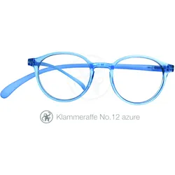 Lesebrille No.12 Klammeraffe azure