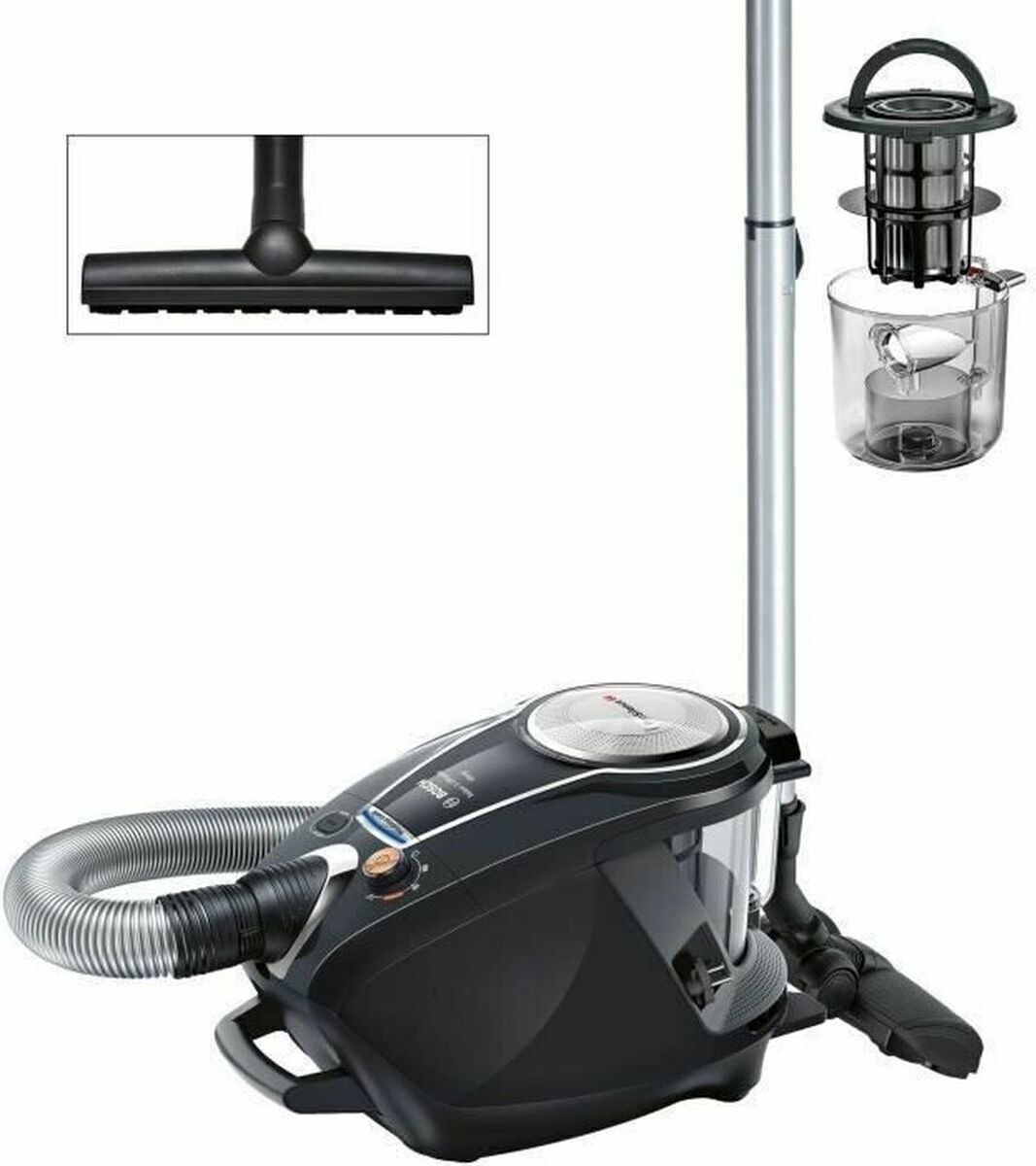 Bosch Relaxxx BGS7MS64, 800 W, Zylinder-Vakuum, Trocken, Beutellos, 3 l, GORE CleanStream Filter, HEPA