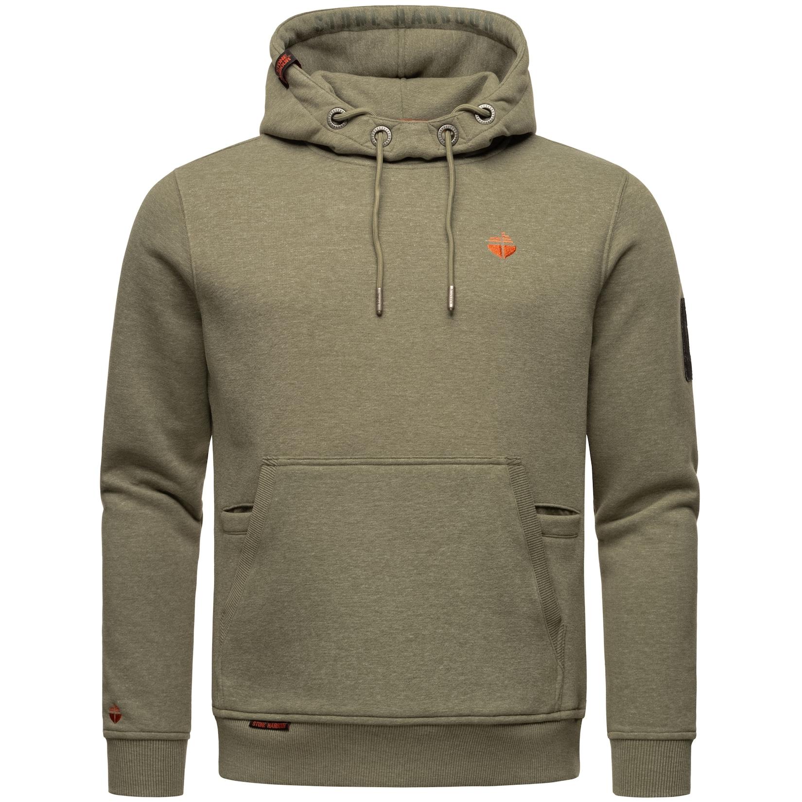 STONE HARBOUR Herren Kapuzenpullover Hoodie Hoodie mit stylischen Kordeln Ty Trey