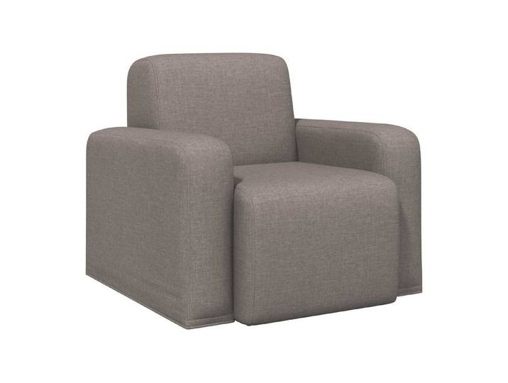 vidaXL Sessel Sessel Taupe Stoff (1-St)