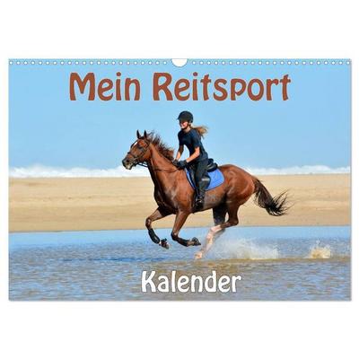 Mein Reitsport Kalender (Wandkalender 2027 DIN A3 quer), CALVENDO Monatskalender