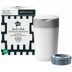 Tommee Tippee Twist & Click-Windelablage Weiss FFP