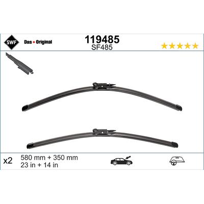 Swf Wischblatt [Hersteller-Nr. 119485] für Nissan