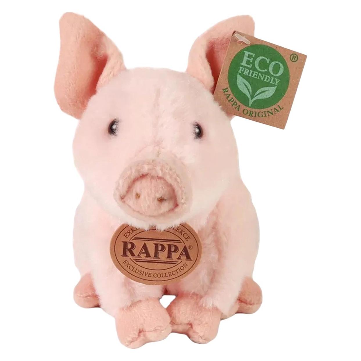 One for Fun Rappa Plüschschwein 18 cm / UMWELTFREUNDLICH / ab 0 Monaten (18 cm) (201637)