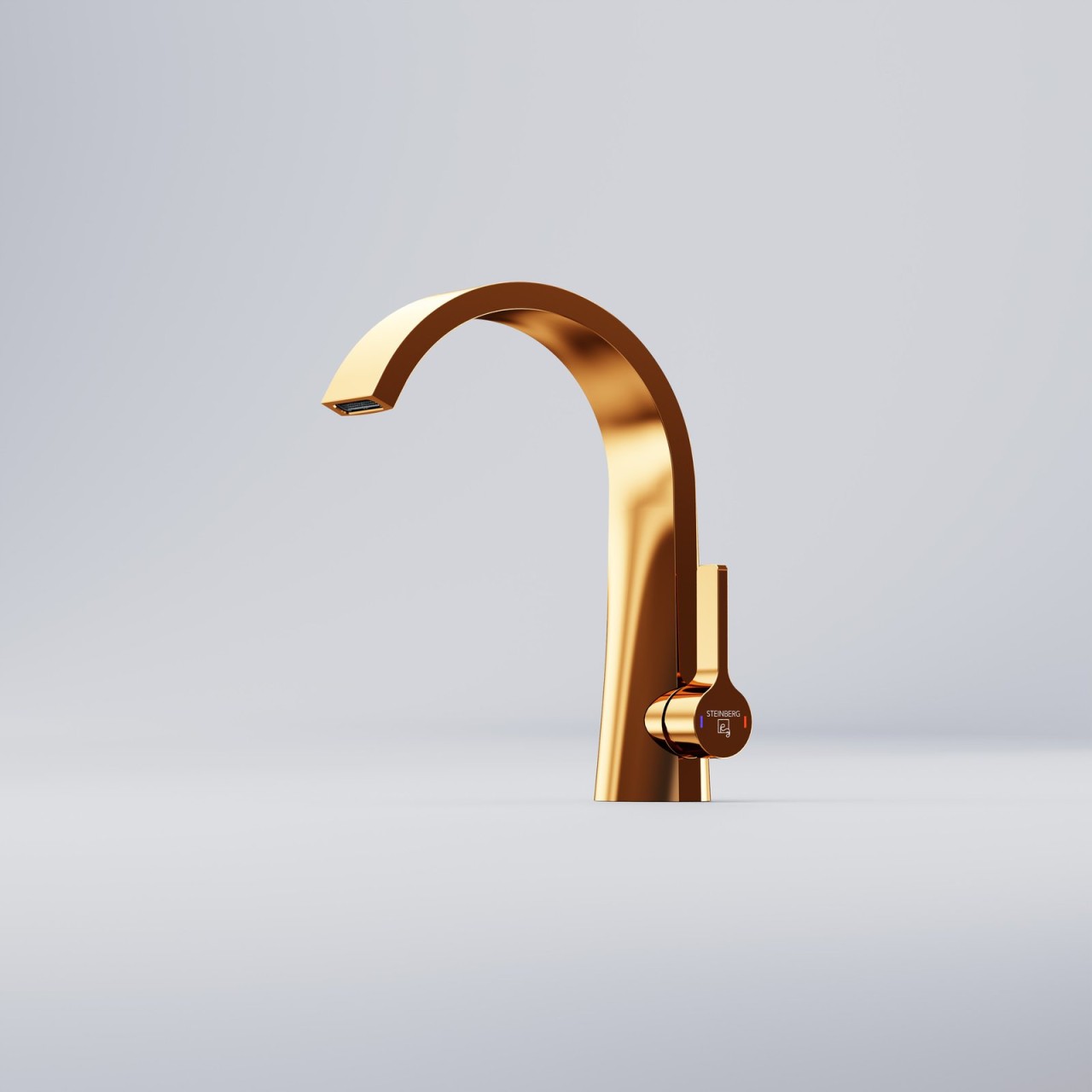 Steinberg Serie 280 Waschtischarmaturbatterie, ohne Ablaufgarnitur 1 1/4"", rose gold, 280 1010 RG 280 1010 RG