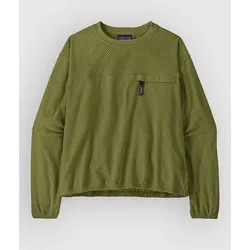 Patagonia Textured Fleece Pullover caper green Gr. S