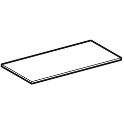 Geberit Glaseinlegboden Seite, Option 595181000 Spiegelschrank Plus, Modell 800391