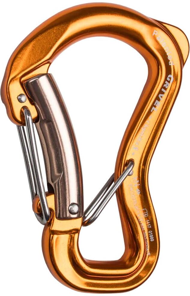Grivel  - Clepsydra S K10GS Twin Gate Orange - Mousqueton
