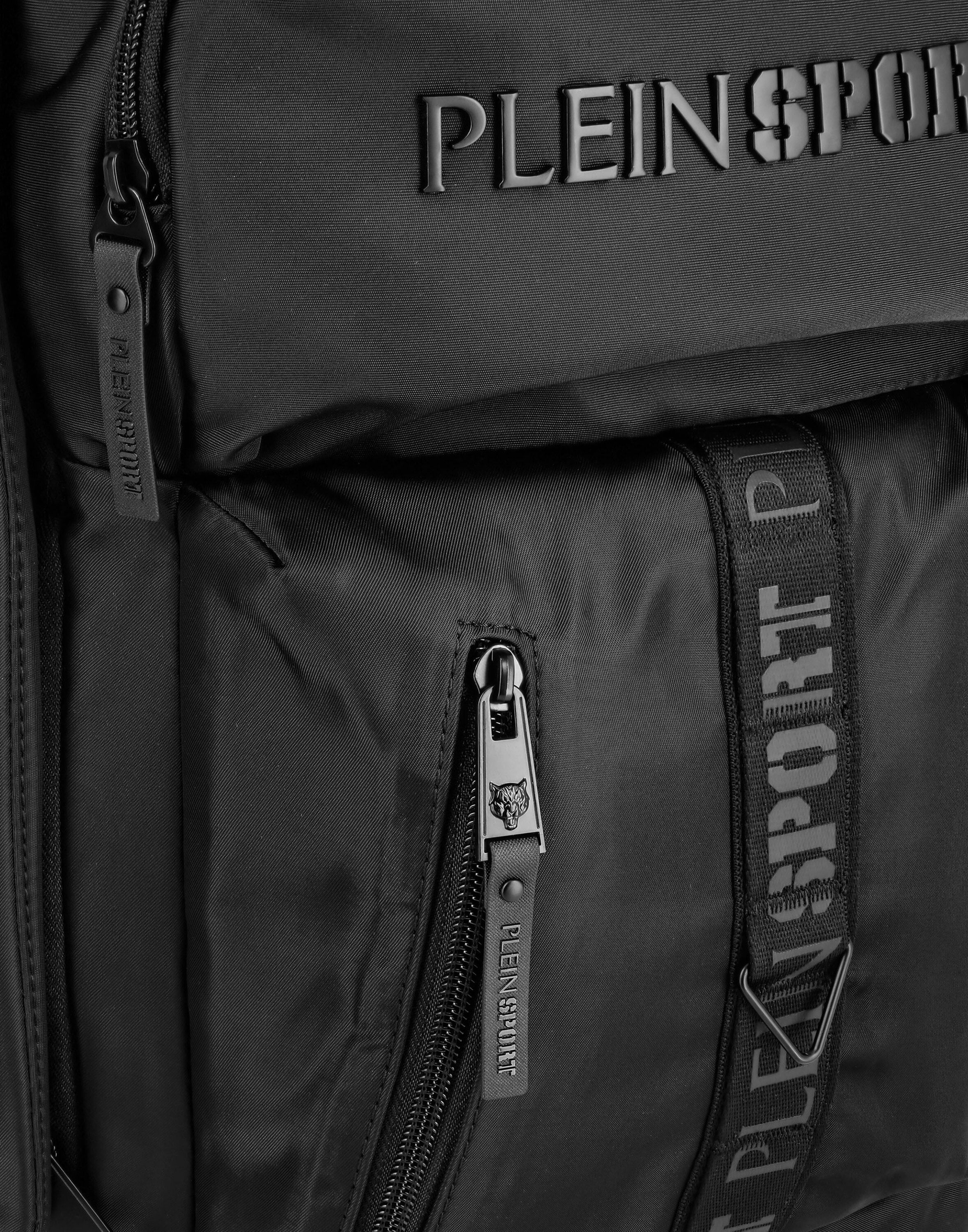Freizeitrucksack PLEIN SPORT "Ps", schwarz (02, schwarz), Rucksäcke, Freizeitrucksack