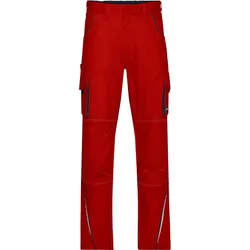 Funktionshose "JN847" - 62 - red/navy