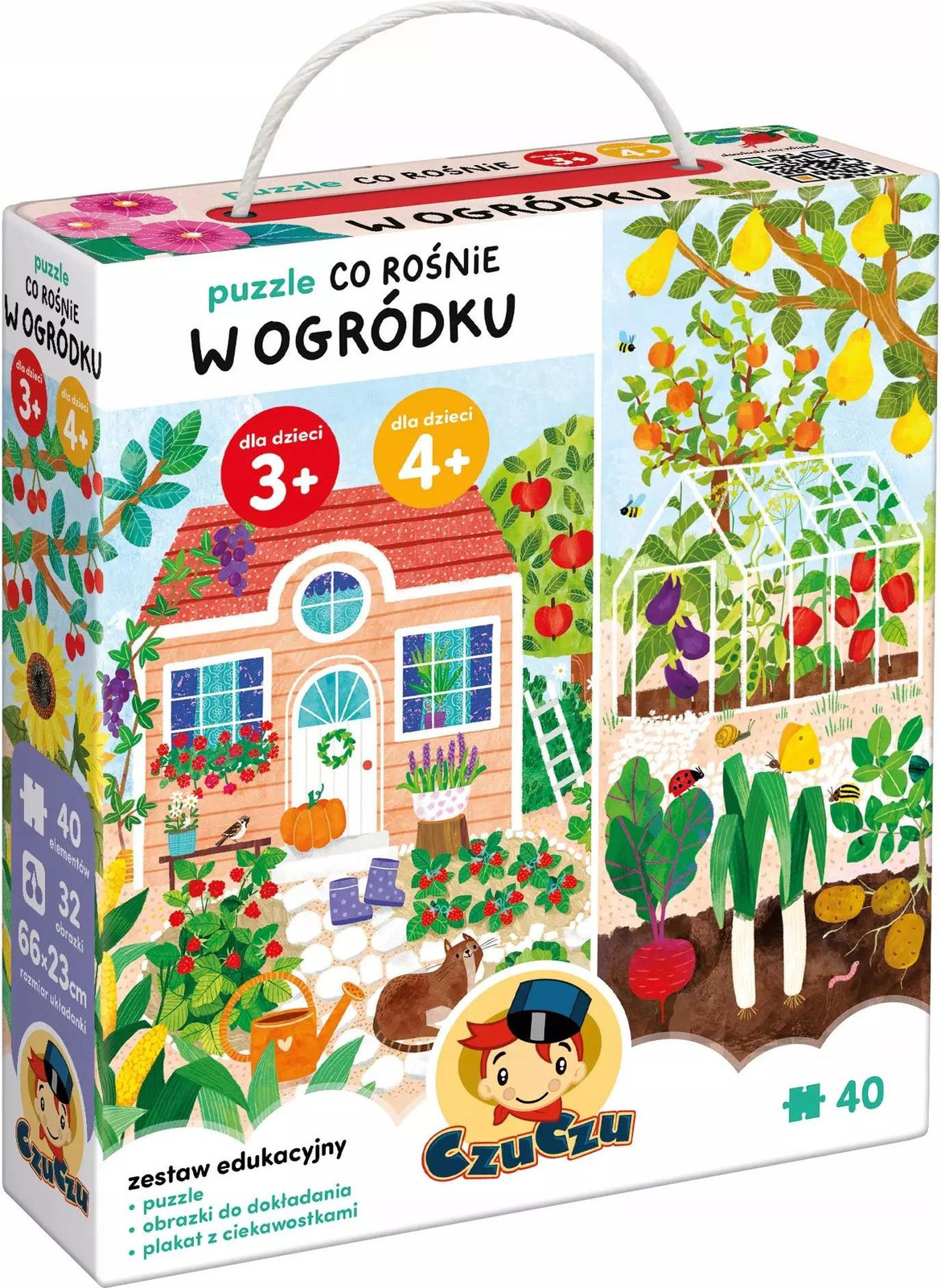 CzuCzu Puzzel Tuin 92771 - Educatieve puzzel voor kinderen